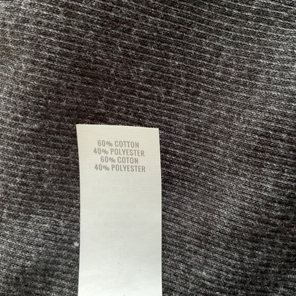 Aerie Real Soft Henley T-Shirt Sz S Gray Bella Swan Essential Layering Thermal - Picture 10 of 11